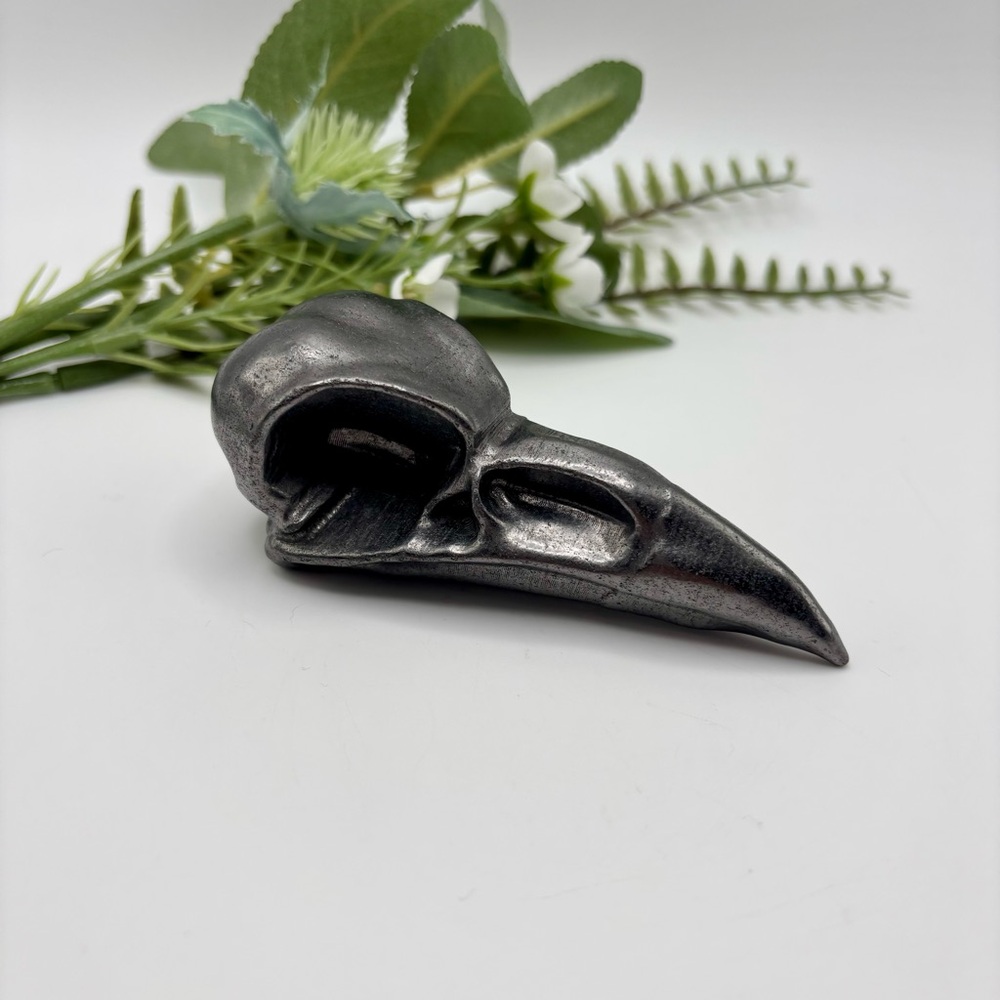 Shungite Crow Skull